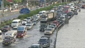 Les inondations n‘épargnent pas le centre de Bangkok