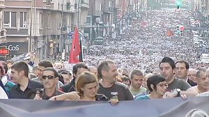 Thousands rally for Basque political solution