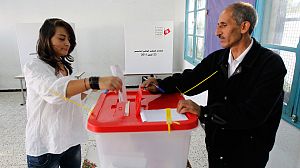 Voting begins in historic election in Tunisia