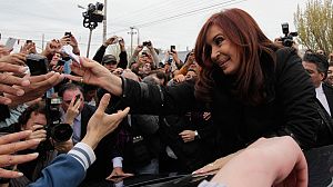 Argentina’s President Fernandez wins landslide poll