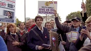 Pro-referendum Britons defend right to choose over EU