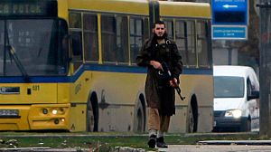 Gunman opens fire on US embassy in Bosnia