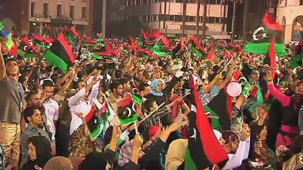Libyans celebrate end of Gaddafi regime