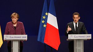 Germany and France talk tough to Greece