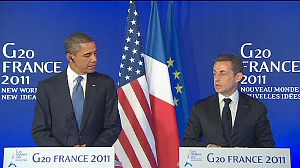Obama and Sarkozy seek common ground at G20