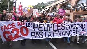 Manifestations anti G20 sur la Côte d’Azur mais pas à Cannes