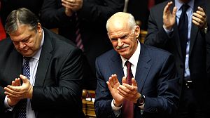 Greek PM wins confidence vote but may step down