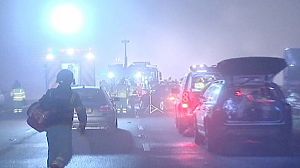 Carambolage géant et meurtrier sur une autoroute anglaise