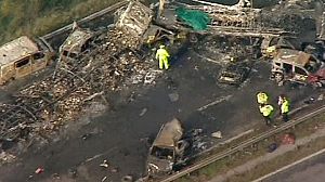 7 morts et plus de 50 blessés dans un immense carambolage en Angleterre