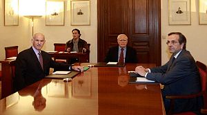 Breakthrough in Greek political deadlock