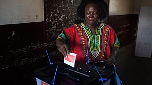Boycott and unrest marrs Liberia election