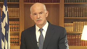 Papandreou gives parting speech, but still no new PM