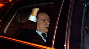 Celebrations in Italy as Berlusconi resigns