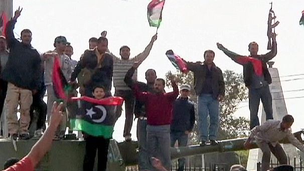 Celebrations near Tripoli as clashes end