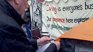 Eviction order served on London protesters
