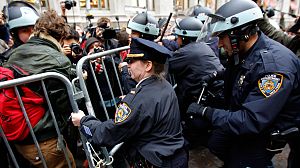 At least 50 arrested at new Wall Street protests