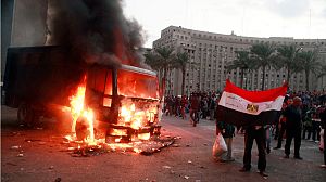 Clashes in Egypt leave two dead