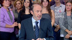 Rubalcaba assume derrota histórica do PSOE