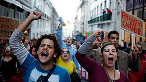 Strike and downgrade deepen Portugal’s woes