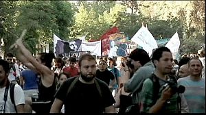 Estudantes chilenos de novo em protesto