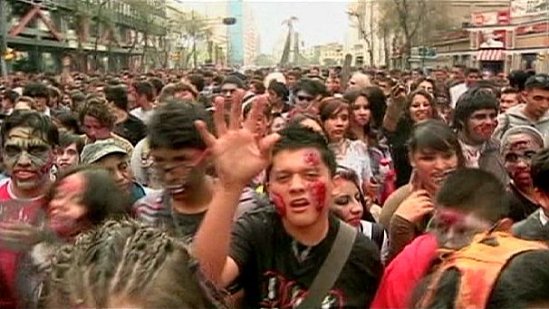 Mexico zombie walk