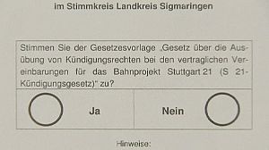 Germany: Vote on controversial rail project