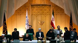 Iran’s parliament votes to downgrade UK ties