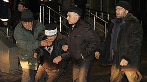 One man dies in Chernobyl cuts protest