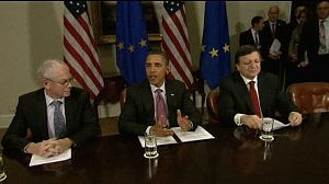 Obama pledges to help eurozone