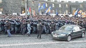Les “liquidateurs” et les vétérans d’Afghanistan dans les rues de Kiev
