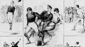 Back in the Day: the first international football match