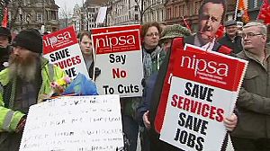 Britain’s government says it will stand firm over pensions