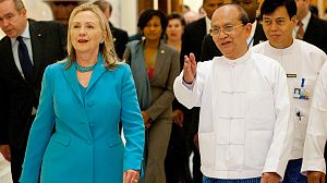 Visite historique d’Hillary Clinton en Birmanie