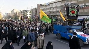 Iranian embassy staff leave London