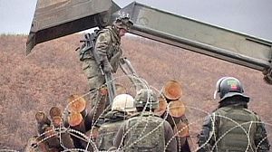 Démantèlement de barricades dans le nord du Kosovo