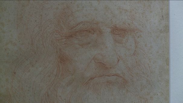 Auto retrato de Da Vinci exposto em Turim