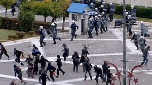 Clashes at commemorative rally in Athens