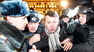 Moscou: arrestations en pagailles pour la seconde journée consécutive