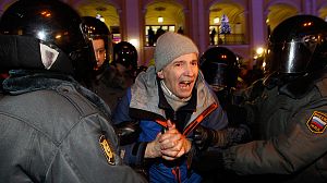 Russia accuses US of stirring election protests