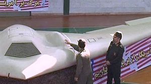 Iran displays captured US drone
