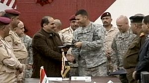 Iraqi prime minister in US as troop exit advances