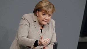 Merkel says crisis could make Europe stronger