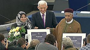 Arab Spring honoured with EP Sakharov Prize