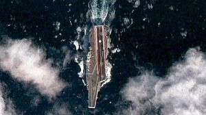 Premières photos de l’ex-Varyag, le porte-avions chinois