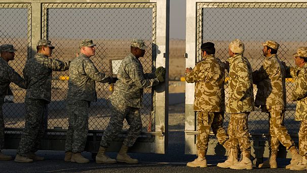 American troops leave Iraq