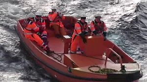 Russian rig disaster: life raft reportedly spotted