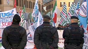 Italie : les fonctionnaires font grève et veulent plus d‘équité