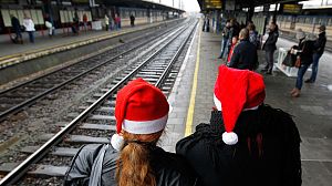 Travel disruption continues ahead of Christmas getaway