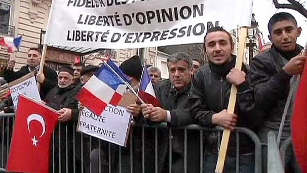 Turkish protest over French ‘genocide’ bill