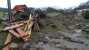 Clean-up starts after storms lash Norway